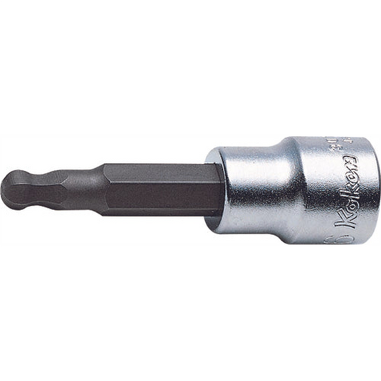 Ko-ken USA 3011M.62-8 3/8 Sq. Dr. Bit Socket  8mm Ballpoint Hex Length 62mm