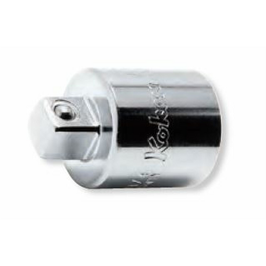 Ko-ken USA 3/8 Sq. Dr. Adaptor 1/4 Square Length 24mm