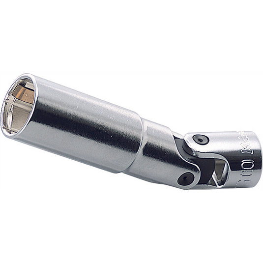 Ko-ken USA 3/8 Sq. Dr. 6-Point Universal Clip Type Spark Plug Socket 16mm