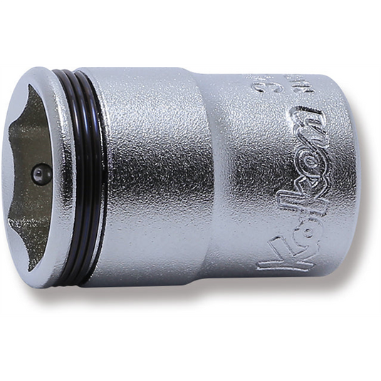 Ko-ken USA 3/8 Sq. Dr. Socket 13mm Nut Grip Length 26mm