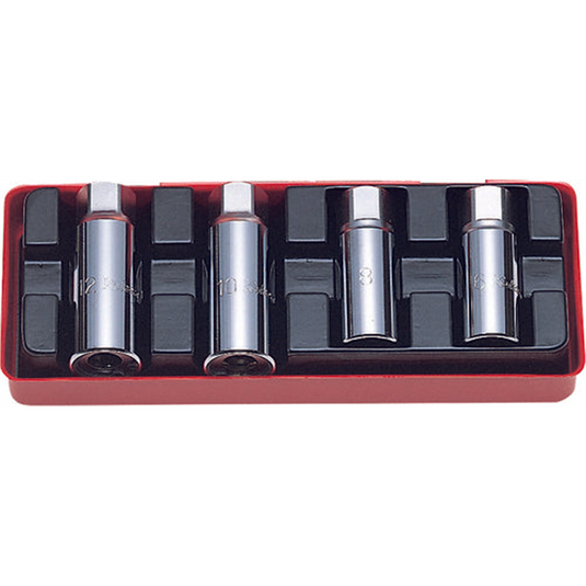 Ko-ken USA 4211A 1/2 Sq. Dr. Stud puller set  1/4-1/2    4 pieces