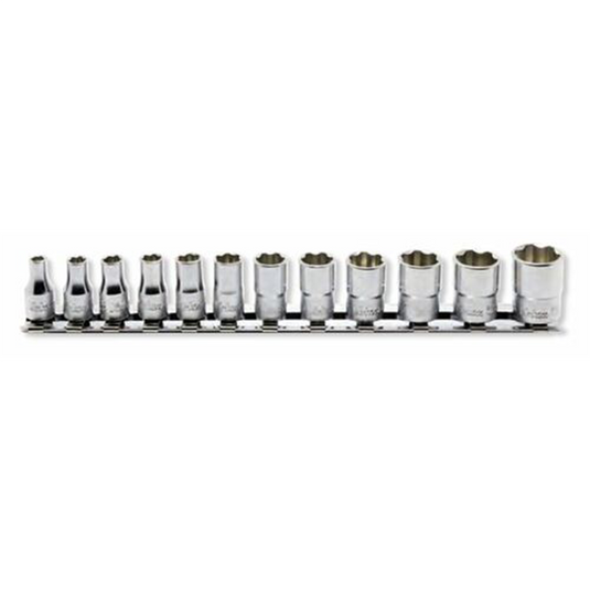 Ko-ken USA RS2410M/12 1/4 Sq. Dr. Socket set  4-14mm Surface 200mm  12 pieces