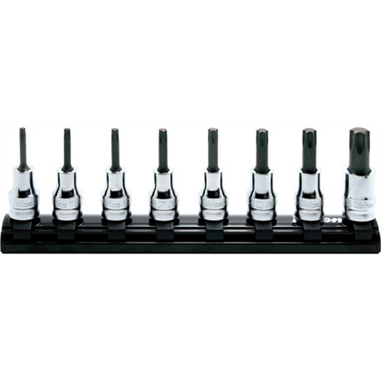 Ko-ken USA RS3025Z/8-L50 3/8 Sq. Dr. 8 Piece Z-Series TORX&Acirc;&reg; Bit Socket set T20-T55