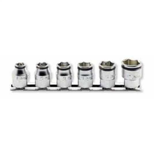 Ko-ken USA RS3450MH/6 6 Piece 3/8 Sq. Dr. Nut Grip; Hex Based Socket Set