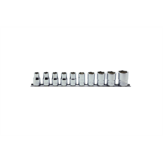 Ko-ken USA RS4400M/10 10 Piece 1/2 Sq. Dr. 6 point; Metric; Chrome Socket Set