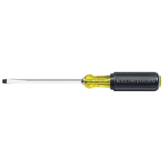 Klein Tools Screwdriver Cushn-Grip Sq-Shank Keystone 5/16""x6