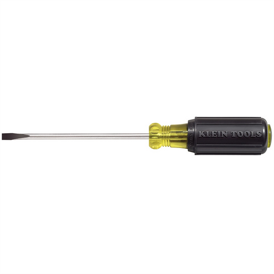 Klein Tools Screwdriver Cushn-Grip Cabinet Tip 3/16""x4