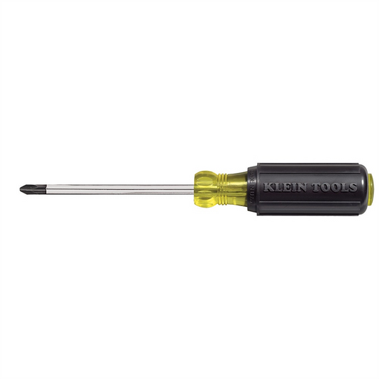 Klein Tools Screwdriver cushion-grip Round-Shank Phillips