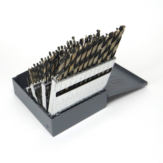 KnKut KnKut 60 Piece Jobber Length Drill Bit Set Numbers 1-60