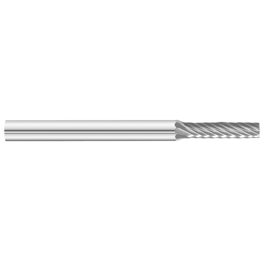 KnKut KnKut SA-42 Cylindrical Carbide Burr 3/32"" x 7/16"" x 1-1/2"" OAL with 1/8"" Shank