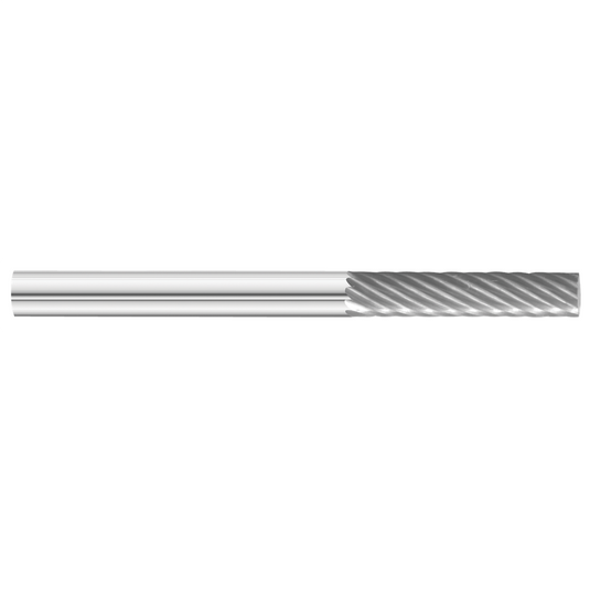 KnKut KnKut SA-43 Cylindrical Carbide Burr 1/8"" x 9/16"" x 1-1/2"" OAL with 1/8"" Shank