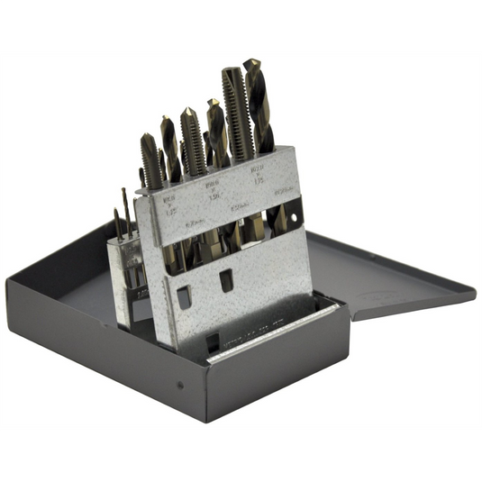 KnKut KnKut 18 Piece Metric Tap/Drill Bit Set