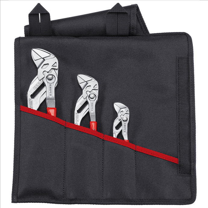 KNIPEX 3 Pc Pliers Wrench Set in Tool Roll
