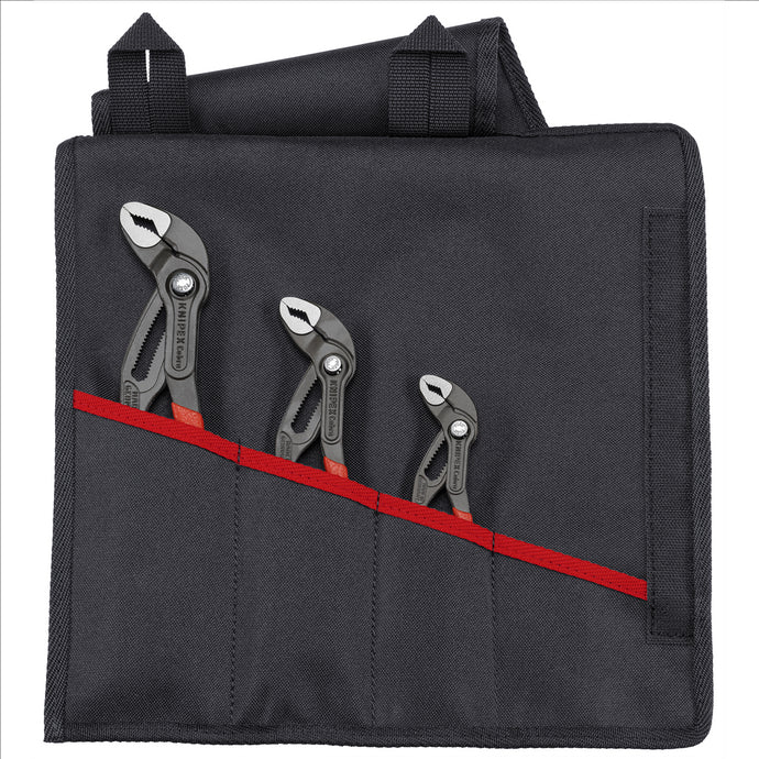 KNIPEX 3 Pc Cobra® Set in Tool Roll