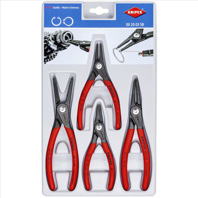 KNIPEX Precision Circlip Plier Set 4Pc.