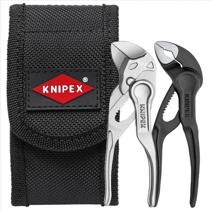 KNIPEX 2PC Mini Pliers Set in a Belt Pouch