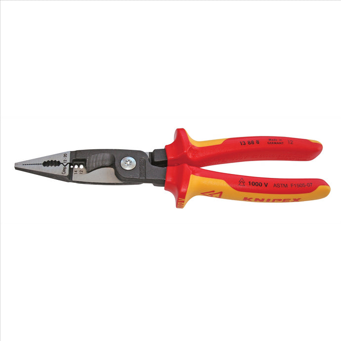 KNIPEX ELEC. INSTLTN PLIERS-1;000V INSLTD 12;14 AWG
