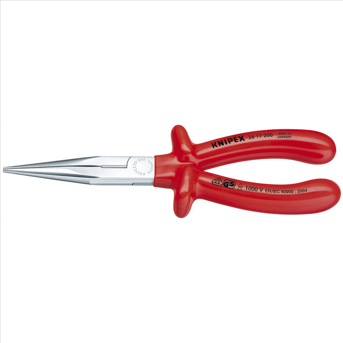 KNIPEX LONG NOSE PLIERS W/CTR.-1;000V INSLTD
