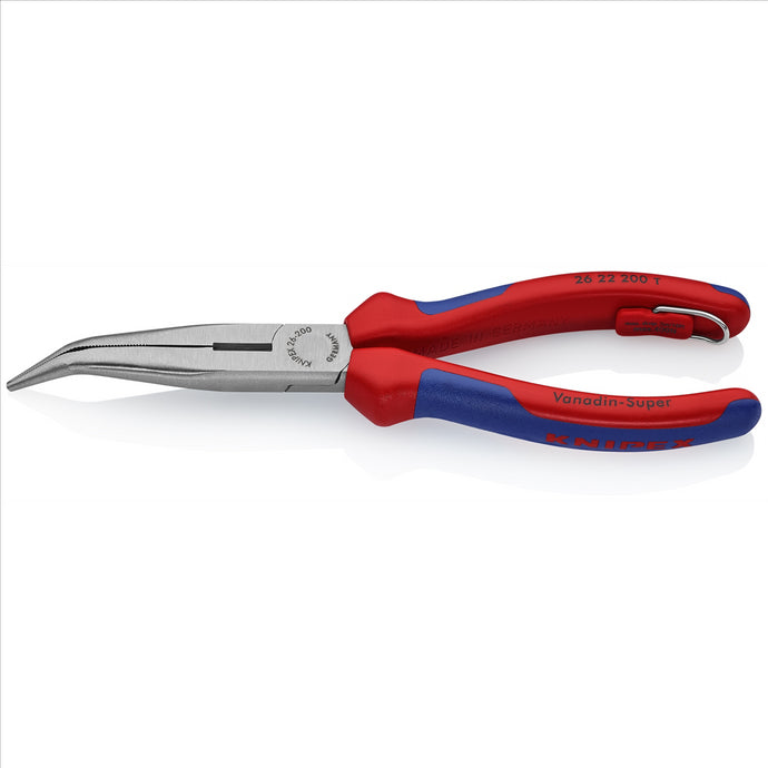 KNIPEX ANGLED LONG NOSE PLIERS W/ CUTTER