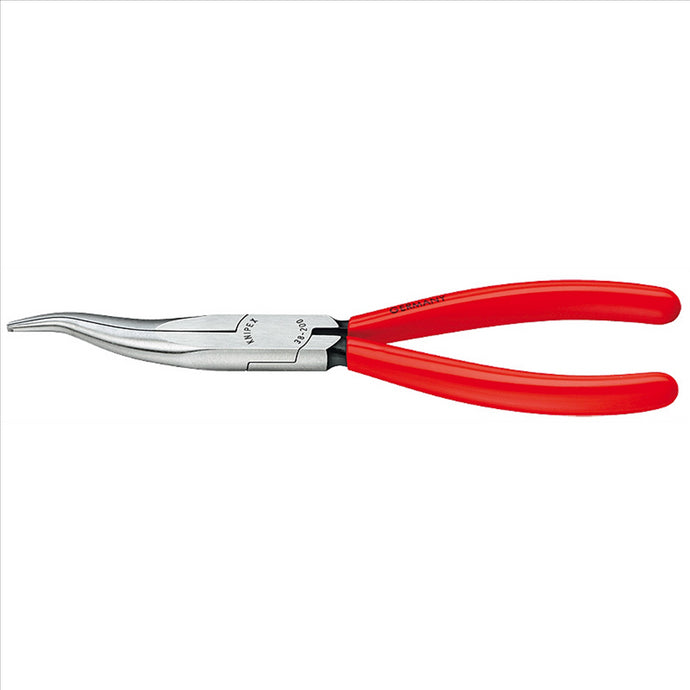 KNIPEX Plier Long Nose S-Shp Curved 8 Pvc