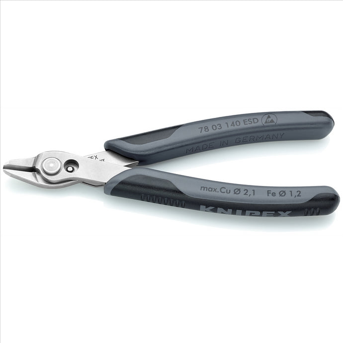 KNIPEX 5 1/2IN ELECTRONICS SUPER KNIPS XL-ESD-COMFORT