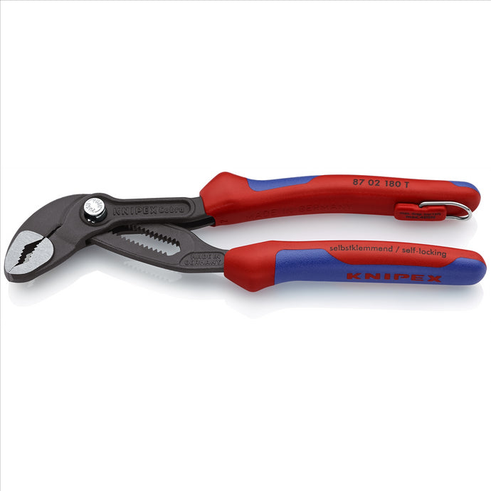 KNIPEX COBRA WATER PUMP PLIERS - TETHERED ATTACHMENT