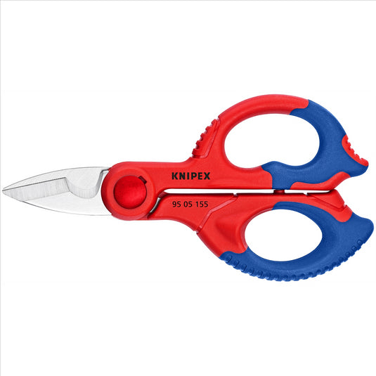 KNIPEX ELECTRICIAN'S SHEARS W/PLASTIC BELT CASE