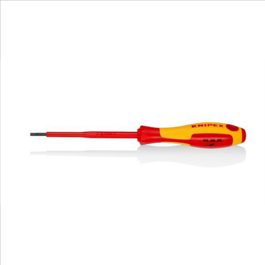 KNIPEX Slotted Screwdriver; 4