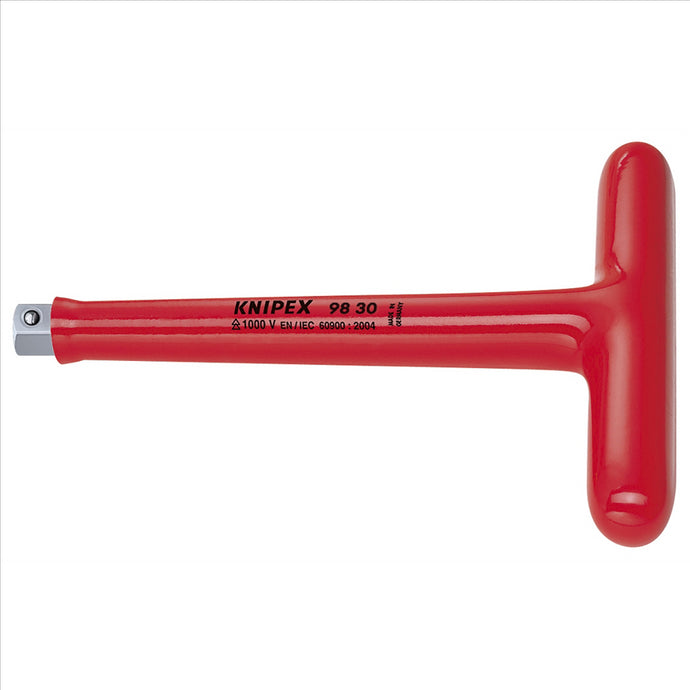 KNIPEX T-HANDLE-1;000V INSLTD-3/8IN DR