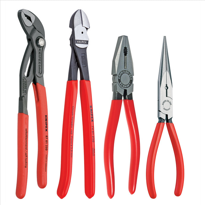 KNIPEX Knipex 4-Pc. Popular Pliers Set