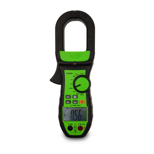 KPS by Power Probe KPS DCM3000 True RMS Industrial Clamp Meter for AC/DC Voltage and AC Current