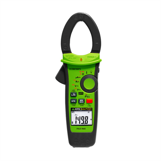 KPS by Power Probe KPS DCM8700PV Solar Clamp Meter for AC/DC Voltage and AC/DC Current