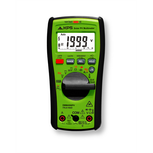 KPS by Power Probe KPS DMM4500PV Digital Multimeter for Solar Applications