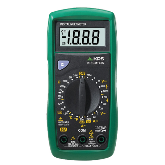 KPS by Power Probe KPS MT425 Digital Multimeter for AC/DC Voltage and AC/DC Current