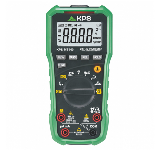 KPS by Power Probe KPS MT440 Automatic Digital Multimeter for AC/DC Voltage and Current