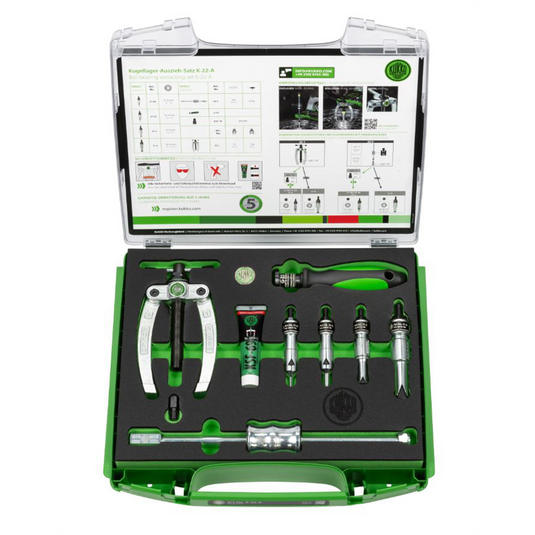 Kukko Quality Tools Internal Bearing Extractor Set with Counterstay and Slide Hammer