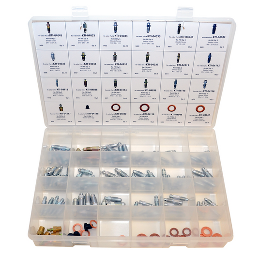 K Tool International Bleeder Screw Assortment Kit