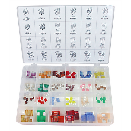 K Tool International 118 PC PLUG-IN FUSE ASSORTMENT