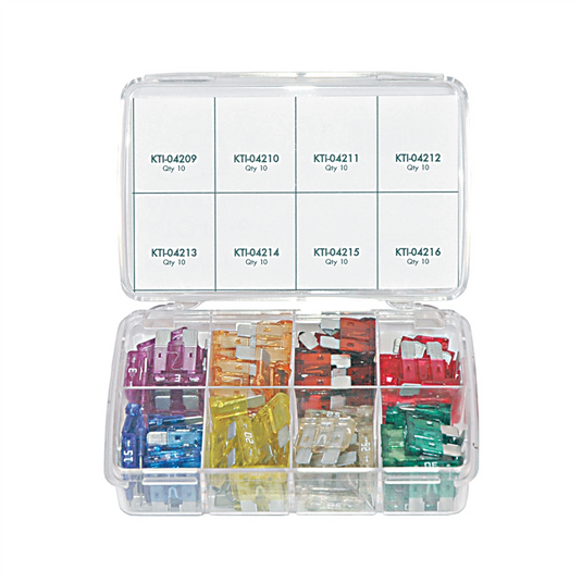 K Tool International 80PC ATO Plug-In Fuse Assortment Kit