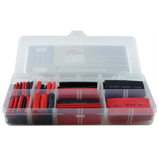 K Tool International Heat Shrink Tube Assortment Dual-Wall - 105 Pieces