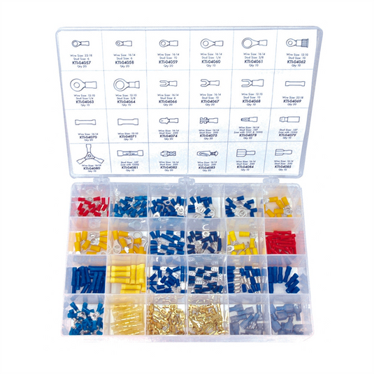 K Tool International Solderless Terminal Kit - 360