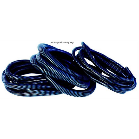 K Tool International 7 ft. Wire Loom 1/2"" Tubing; Split; Plastic; Black