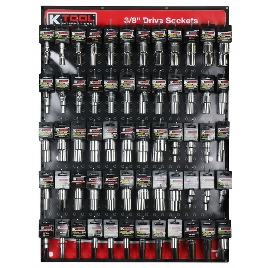 K Tool International 3/8"" Dr Socket Display