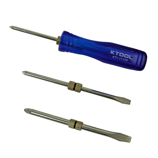 K Tool International 6-in-1 Interchangeable Screwdriver Set