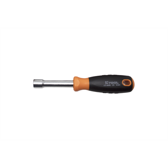 K Tool International SAE NUT DRIVER 1/2 X 3"" SOFT-GRIP HANDLE
