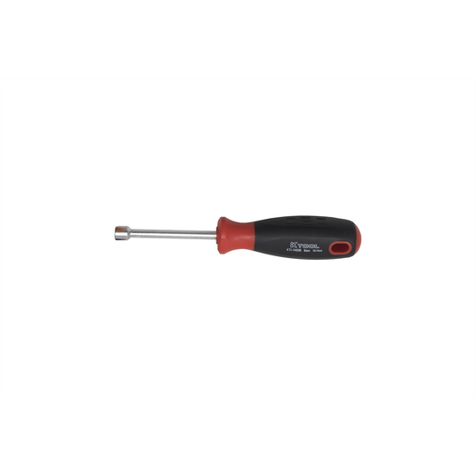 K Tool International METRIC NUT DRIVER 6MM X 75 SOFT-GRIP HANDLE