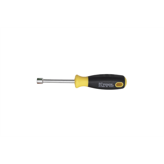 K Tool International METRIC NUT DRIVER 8MM X 75 SOFT-GRIP HANDLE
