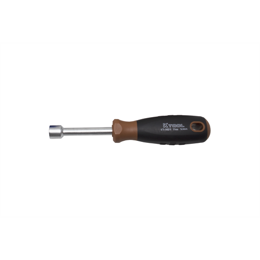 K Tool International METRIC NUT DRIVER 11MM X 75 SOFT-GRIP HANDLE