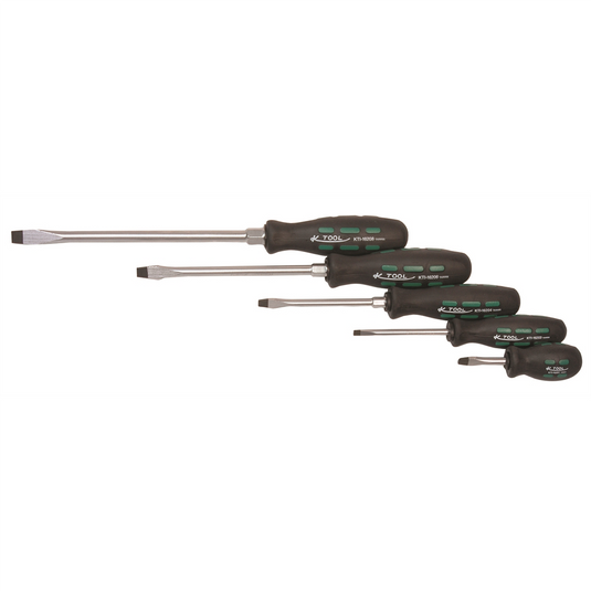 K Tool International SCREWDRIVER SET SLOTTED 5 PC SET
