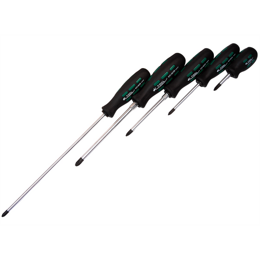 K Tool International SCREWDRIVER PHILLIPS 5 PC SET